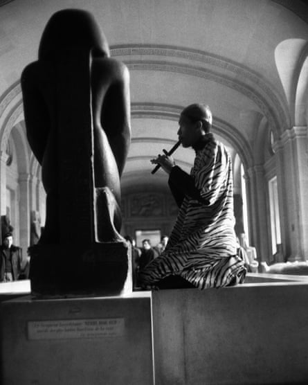 Don Cherry at the Louvre, 1967.