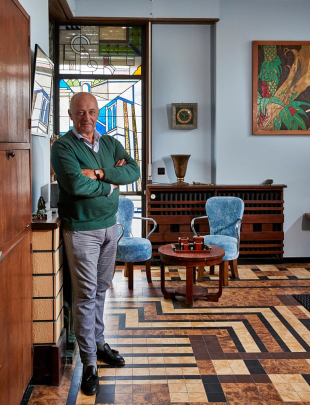 “Villa Gaverzicht was the architect's masterpiece. This villa even had central heating, which was rare at the time”: owner Yves Plançon, “collector of houses”.