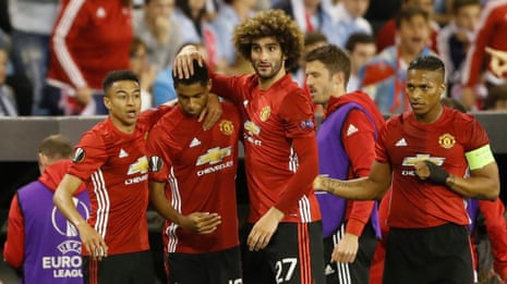 José Mourinho praises Marcus Rashford after Manchester United beat Celta Vigo – video