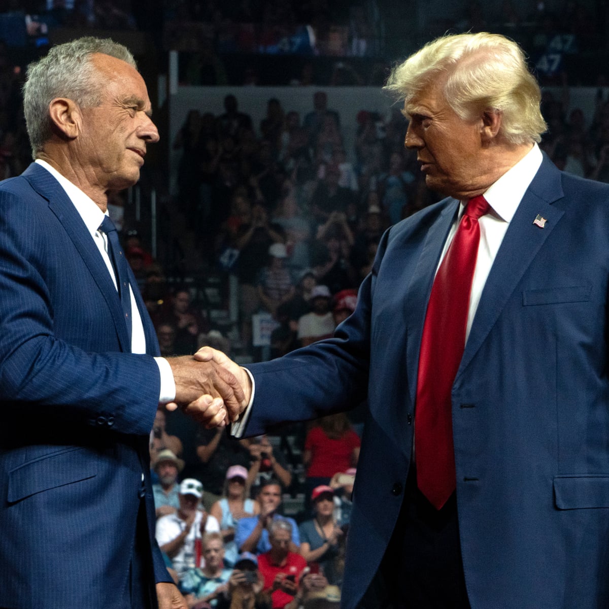 RFK Jr was asked if he would join Trump ticket hours after assassination attempt | US elections 2024 | The Guardian