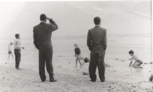 Hugh Muirâs dad on the beach in Southend, Great Yarmouth or Walton-on-the-Naze.