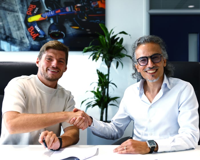 Max Verstappen signs new Red Bull contract to stay in F1 until 2030