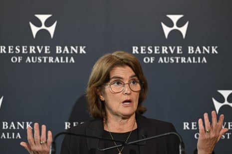 Reserve Bank governor Michele Bullock