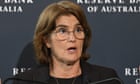 Australia news live: RBA governor says inflation still above target; Matt Kean to retire from politics