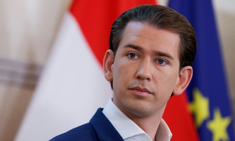 Austria’s chancellor, Sebastian Kurz