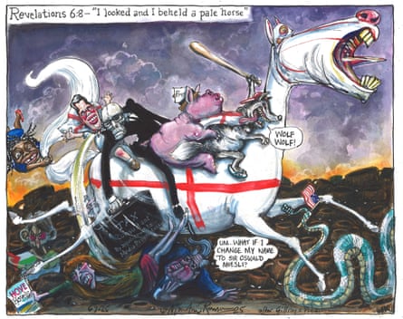 Martin Rowson on the march of nationalism in mainstream politics – cartoon (6 September 2025)