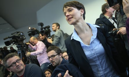 Frauke Petry, leader of of the AfD (Alternative für Deutschland).