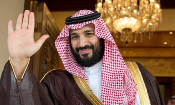 Saudi crown prince Mohammed bin Salman.