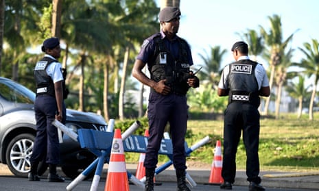 Police officiers in Fiji