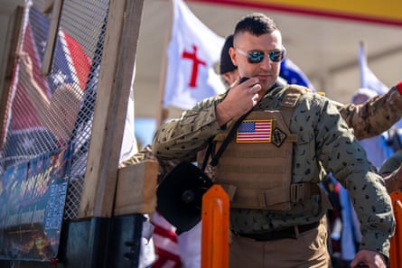 a man wears a tactical vest