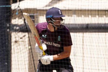 Will Jacks in the nets at Adelaide Oval, keeping his place after showing plenty of heart batting at No 8 in Brisbane.
