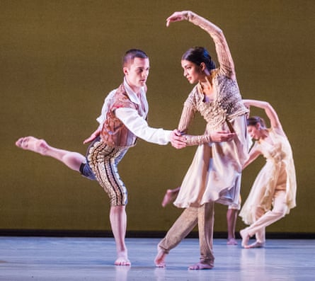 Vidya Patel and Liam Riddick in An Italian In Madrid, Sadler’s Wells, 2016.