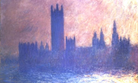 Claude Monet’s Houses of Parliament.