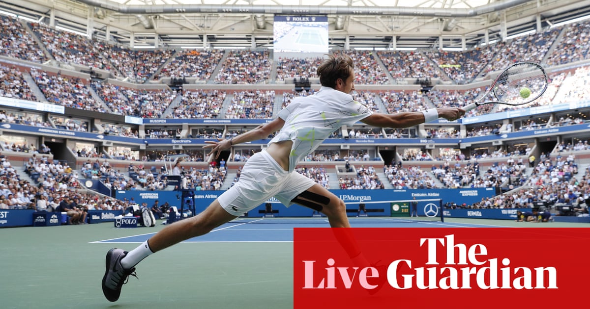 US Open mens semi-final: Daniil Medvedev v Grigor Dimitrov – live!