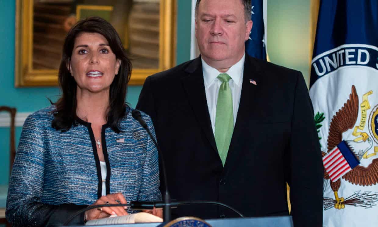 Nikki Haley accuses Mike Pompeo of ‘lies and gossip to sell book’ after vice-president plot claim (theguardian.com)