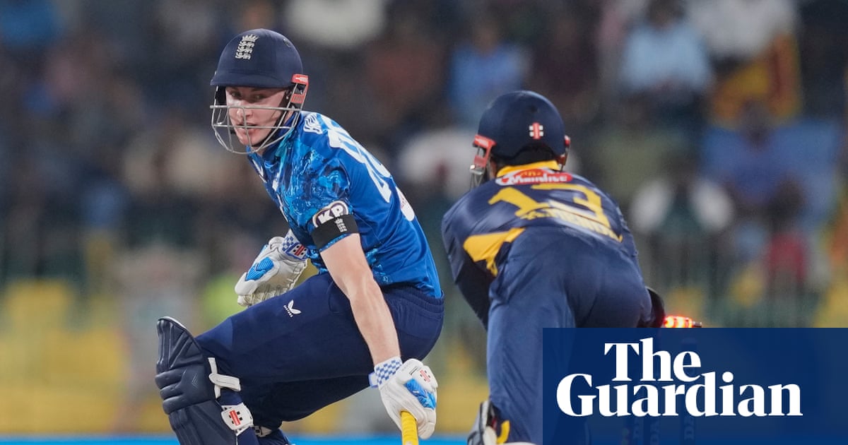England fall short as Harry Brook fails to fire in opening ODI defeat by Sri Lanka