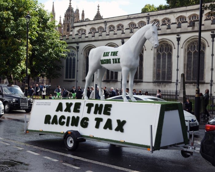 Strike day with a dress code as racing descends on London to make case against tax changes