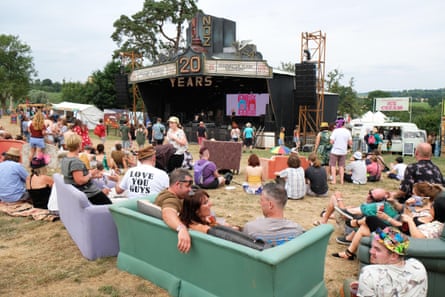 ‘The financial risk is becoming too great’ … Nozstock music festival.