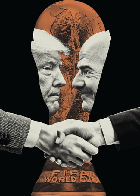 He massages Trump's basest instincts': why is Fifa's Gianni Infantino cosying up to the US president? | Gianni Infantino | The Guardian
