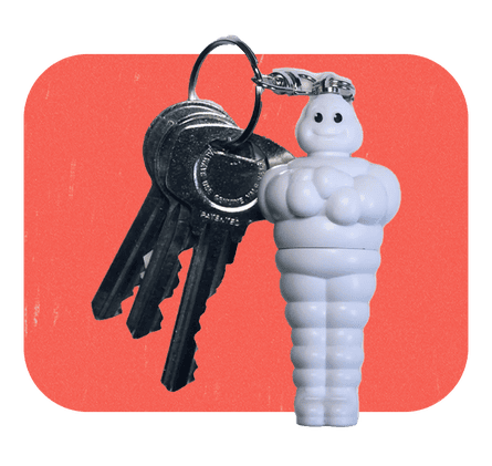 Halfords Michelin Bibendum Tyre Pressure Gauge