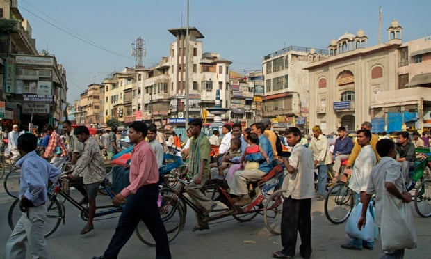 Are Delhi’s streets really any more crowded than those of London, Paris or New York at rush hour?