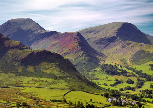 The Lake District national park in Cumbria.