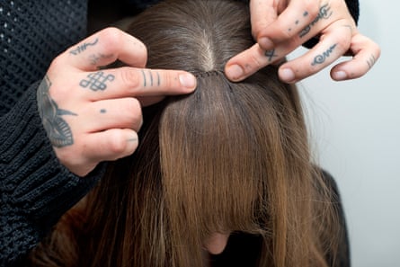 It is clipped into place.