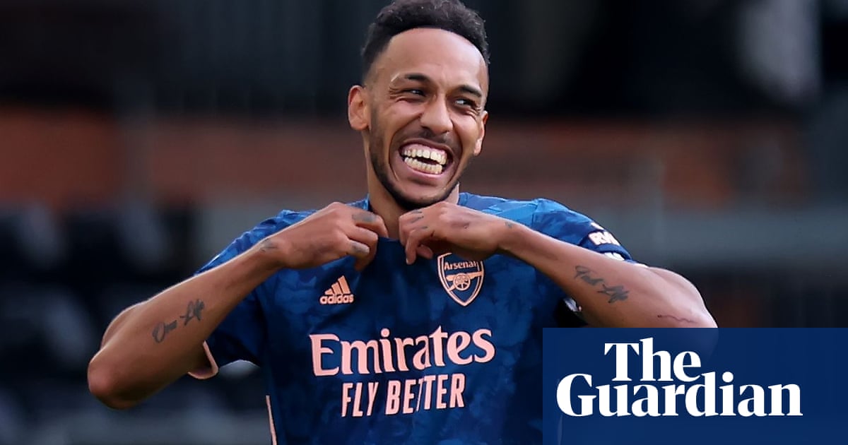 I Belong Here Aubameyang Signs New Three Year Arsenal Contract Football The Guardian