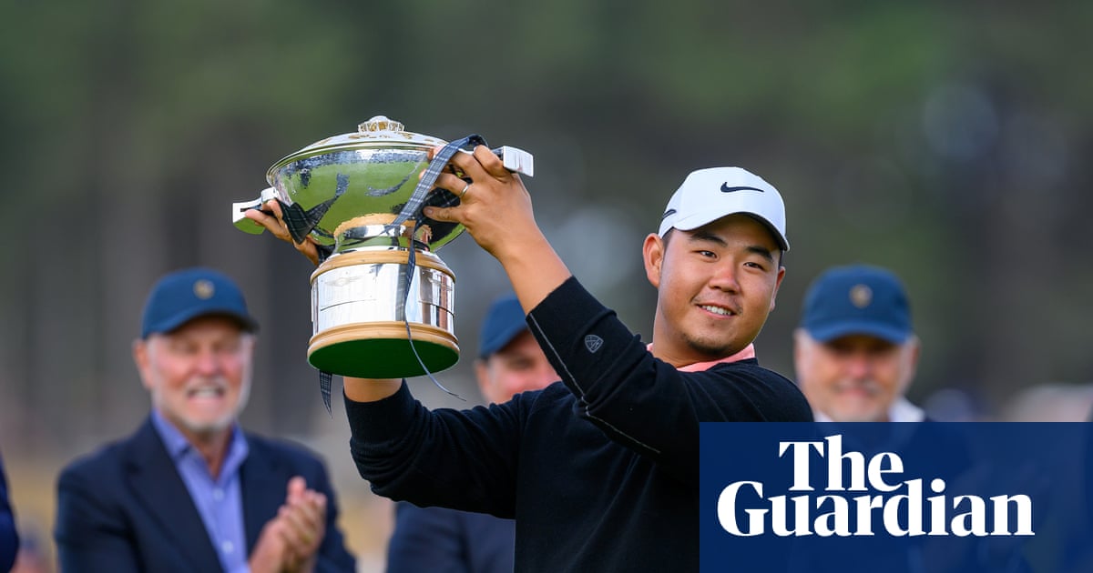 Tom Kim surges to Scottish Open victory for his first title in 1,001 days