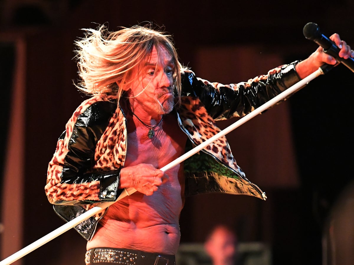 Een deel Liever Wereldvenster Iggy Pop review – punk's real wild child just loves to be loved | Iggy Pop  | The Guardian