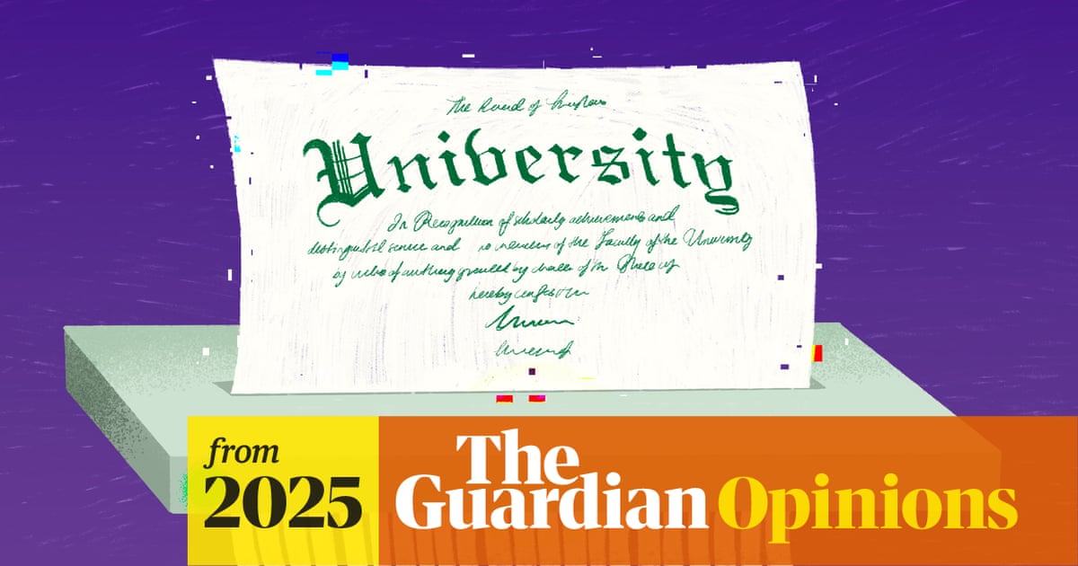 We told young people that degrees were their ticket to a better life. It’s become a great betrayal | Gaby Hinsliff