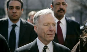 Lewis â€Scooter’ Libby outside the US federal courthouse in Washington.