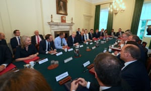 Boris Johnson's cabinet meeting