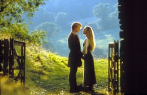Cary Elwes and Robin Wright in The Princess Bride.