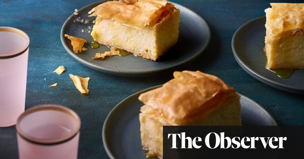 Georgina Hayden's recipe for galaktoboureko