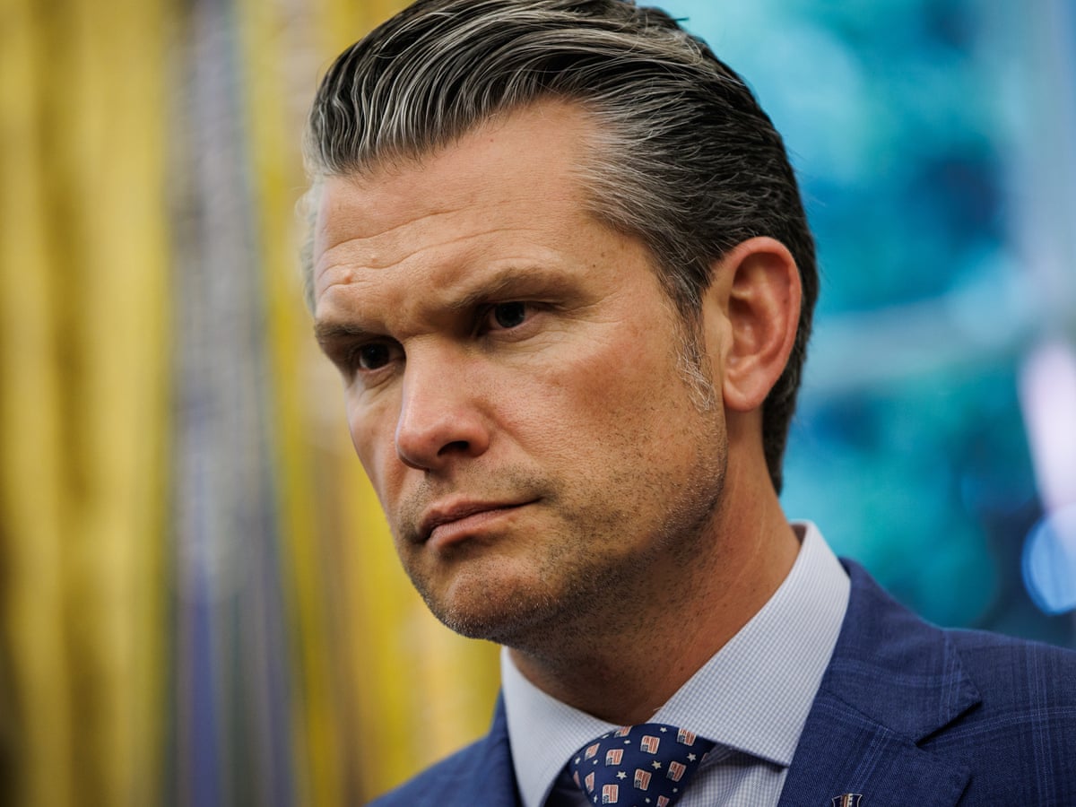 Pete Hegseth clamps down on press inside Pentagon amid row over leaks | US military | The Guardian