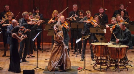 Patricia Kopatchinskaja with the Mahler Chamber Orchestra at Snape Maltings.