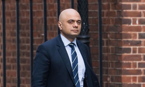 Secretary of State for Health and Social Care Sajid Javid arrives in Downing Street in central London to attend Cabinet meeting on March 08, 2022.