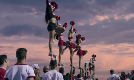 Cheer Coach Offers Advice At Texas Polls We Can Love Each Other No Matter Our Backgrounds Us Elections 2020 The Guardian