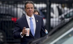 New York Gov. Andrew Cuomo prepares to board a helicopter after announcing his resignation, Aug. 10, 2021, in New York.
