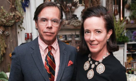 Andy and Kate Spade pictured in 2014.