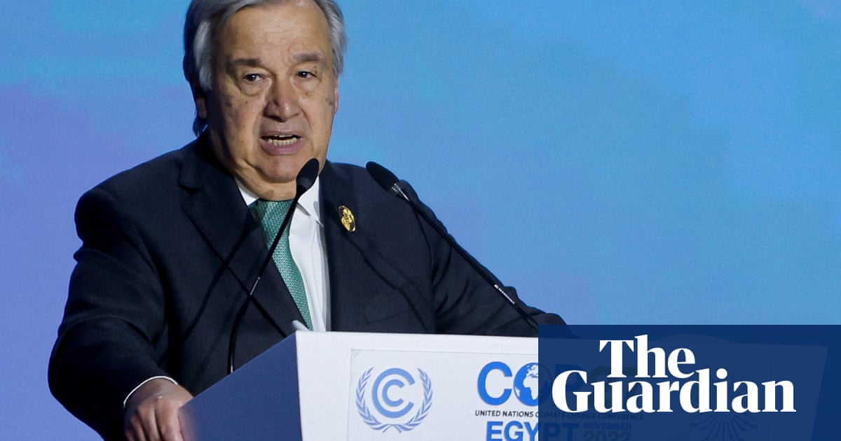World is on ‘highway to climate hell’ UN chief warns at Cop27 summit – The Guardian