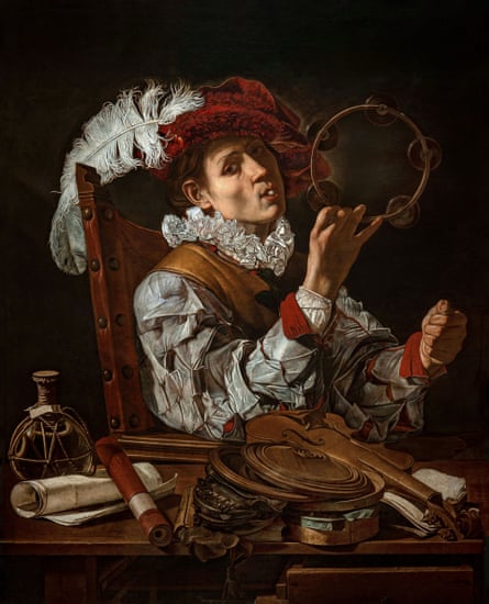 A Musician (Conjurer) by Cecco del Caravaggio
