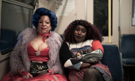 Steve Pemberton as Wilma and Susan Wokoma as Cleo in the new series of Inside No 9