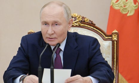 Vladimir Putin warns west he will consider using nuclear weapons (theguardian.com)