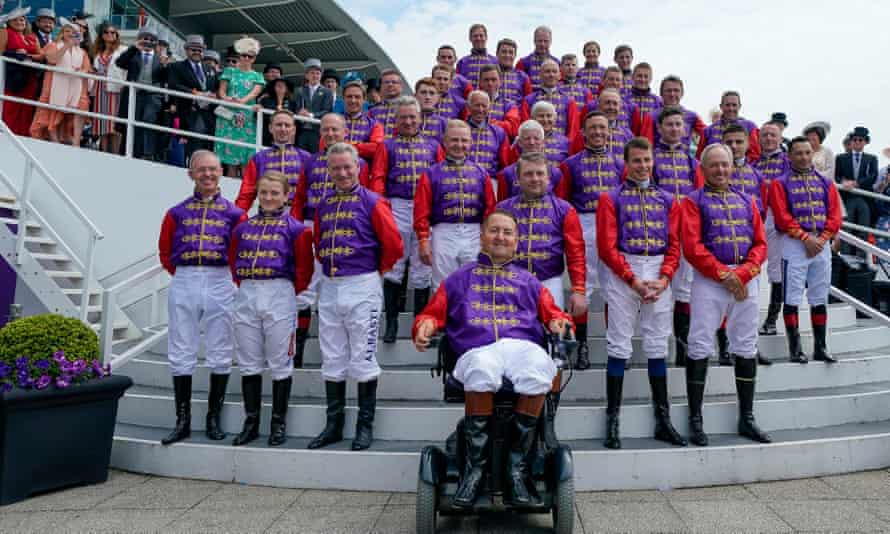 The Derby 2022: updates from the racing Classic at Epsom – live! | The Derby 2 Current and former jockeys who have ridden for the Queen wear her silks at Epsom.