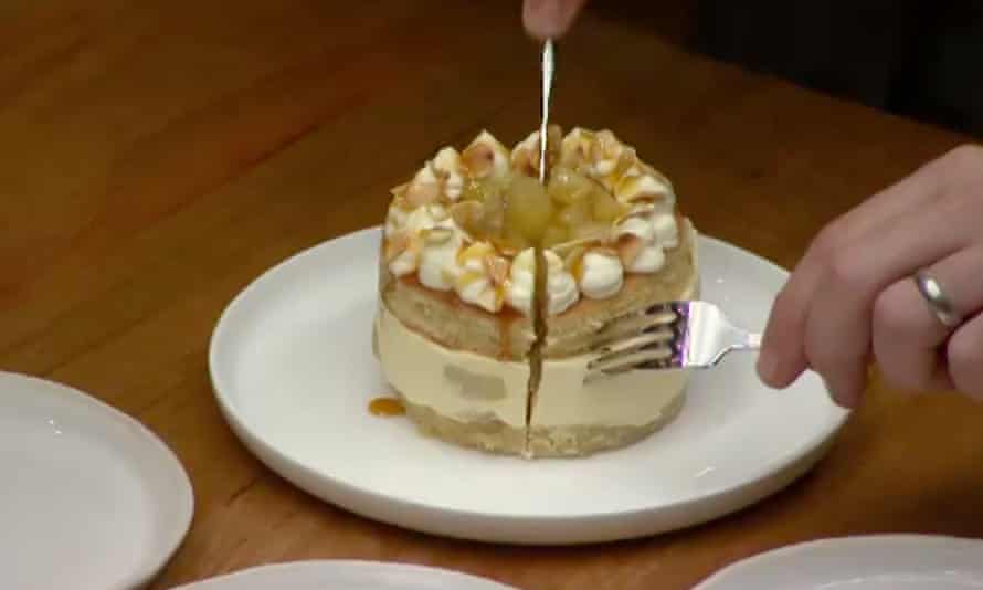 cake on a plate