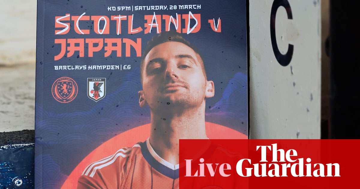 Scotland v Japan: international football friendly live