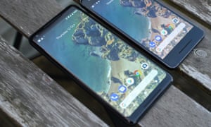 google pixel 2 xl and google pixel 2 smartphones