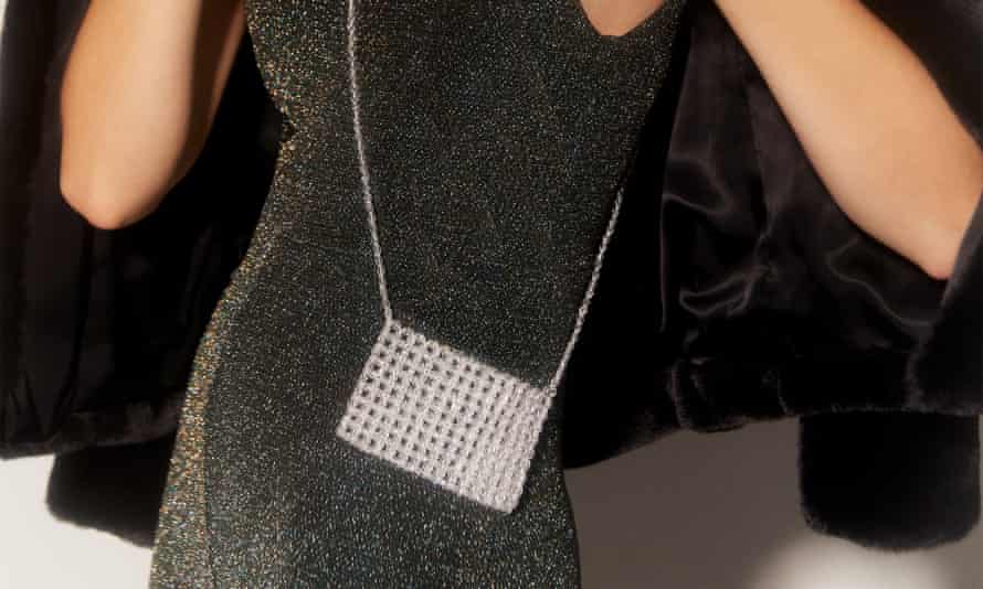 Mango beaded mini bag